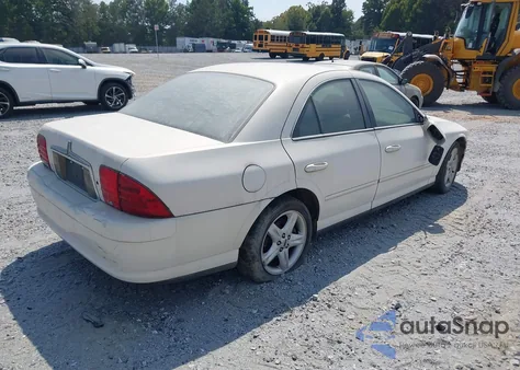 2000 Lincoln Ls V8 Auto z USA, uszkodzony, nr VIN 1LNHM87AXYY910378